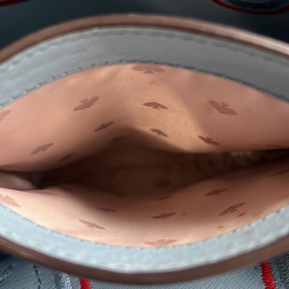 Kate Spade, New York EVA embroidered Bag with extra shoulder strap NICE - Picture 12 of 13